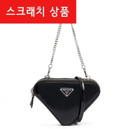 ◆스크래치◆삼각로고 트라이앵글 미니 숄더백 블랙 1NR015 ZO6 F0002