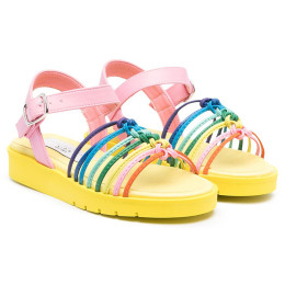 ◆키즈◆21SS 키즈 레인보우 스트랩 샌들 602687 SQD07 8490