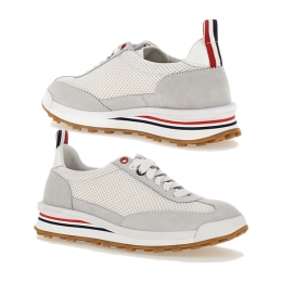 ◆당일◆25FW 나일론 테크 러너 스니커즈 화이트 FFD054A 06552 100