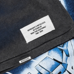 ◆당일◆25SS 메탈리카 라이드 더 라이트닝 티셔츠 빈티지그레이 MLM4356 20