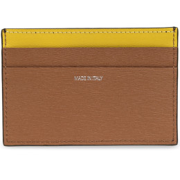 ◆당일◆25SS 로고 컬러블록 카드지갑 옐로우/브라운 M1A 4768 PSTRGS 79