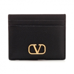 ◆당일◆25SS V 로고 시그니처 카드지갑 블랙 6W2P0V32 SNP 0NO
