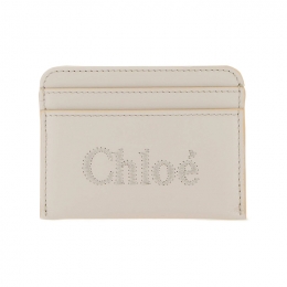 ◆당일◆25FW 로고 자수 카드지갑 와일드그레이 CHC23SP868I10 084