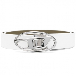 ◆당일◆24SS B-1DR 로고 버클 벨트 화이트 X09874 P1245 HA072