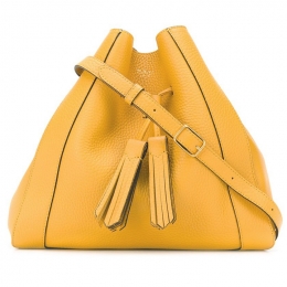 ◆당일◆22FW 밀리 MILLIE 프린지 스몰 숄더백 옐로우 HH5867 736 N651