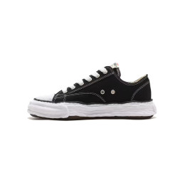 26SS 피터슨23 OG 솔 캔버스 로우탑 스니커즈 블랙 A11FW702 BLACK