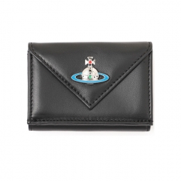 ◆당일◆25FW ORB 로고 엔벨로프 반지갑 블랙 5115002GW L001L N403