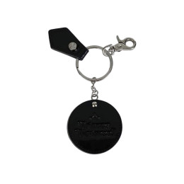 ◆당일◆25SS ORB 로고 미러 키링 블랙 8203011YW OM000G N403