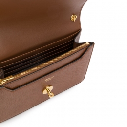 ◆13주년◆달리 스몰 체인 크로스백 브라운 RL4607 346 G110