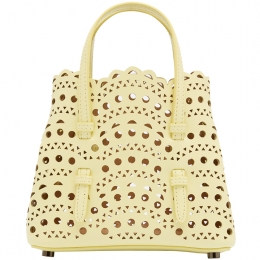 ◆당일◆23FW 미나 MINA 16 펀칭 토트&크로스백 옐로우 AA1S06716C0A29 239