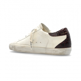 ◆당일◆25FW 여성 슈퍼스타 스니커즈 화이트/버건디탭 GWF00102 F007505 82996