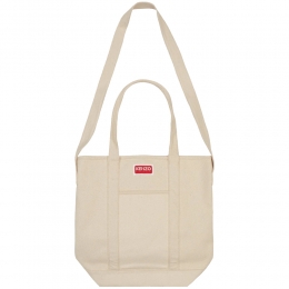 ◆당일◆23FW 보크 플라워 로고 자수 토트백 에쿠르 5SA901 F34 03