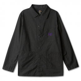 ◆당일◆22FW 버터플라이 자수 코튼 셔츠 자켓 블랙 LQ185 0099