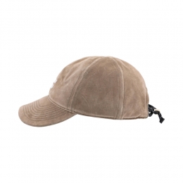 ◆당일◆26SS 로고 자수 벨벳 베이스 볼캡 샌드 5HC369 2CUA F0844