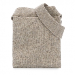 ◆12주년◆스트랩 울 니트 벨트백 그레이 KN478LK085 906