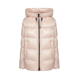 ◆당일◆25FW 세리트 SERITTES 로고 패치 후드 숏 패딩 자켓 라이트핑크 1A000 68 597YG 529