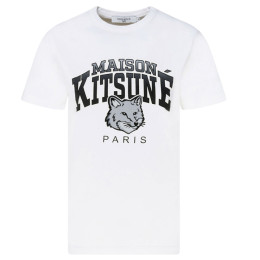 ◆당일◆24SS 폭스 헤드 프린트 티셔츠 화이트 LW00104KJ0035 P100