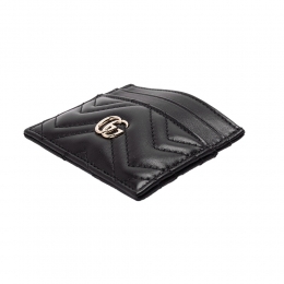 ◆당일◆26SS GG 마몬트 마틀라세 카드지갑 블랙 443127 AAFAX 1000