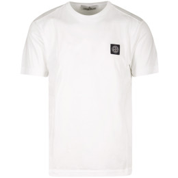 ◆당일◆24SS 로고 패치 티셔츠 화이트 801524113 A0001