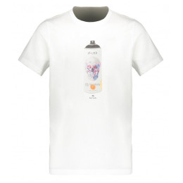 ◆당일◆23SS 페인트 스프레이 티셔츠 화이트 M2R 011R KP3826 01