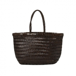 ◆당일◆25FW 밤부 트리플 점프 미니 토트백 다크브라운 8855 DK BROWN