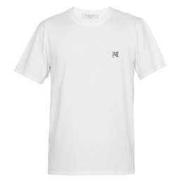 ◆당일◆24SS 폭스 패치 반팔 티셔츠 화이트 GM00118KJ0008 P100
