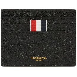 ◆당일◆25SS 삼선탭 로고 카드지갑 블랙 MAW165B 05581 001
