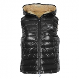 ◆당일◆25FW PACENZA 로고 패치 패딩 조끼 블랙 VDDV00125K0001 BKS