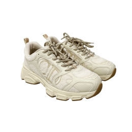 26SS 디올 크로노 스니커즈 크림/누드 KCK491SEF S64U