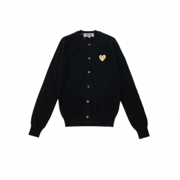 ◆당일◆25FW 골드 화트 와펜 패치 가디건 블랙 AX-N049-051-1