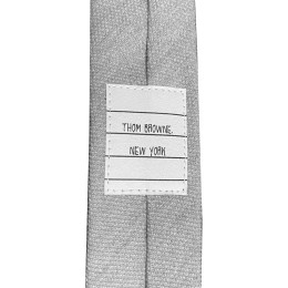 ◆당일◆24SS 히든 스트라이프 클래식 넥타이 라이트그레이 MNL001A J0008 055
