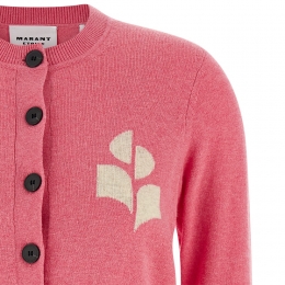 ◆당일◆26SS 뉴턴 NEWTON 로고 가디건 버블검 CA0040FA A1X05E 40BG