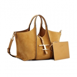 ◆당일◆26SS 타임리스 스웨이드 미니 쇼퍼&크로스백 브라운 XBWTSBA9100 P3A S403