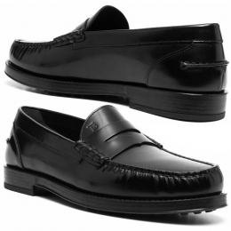 ◆당일◆22FW 모카시노 곰마 로퍼 블랙 XXM02I00640 AKT B999