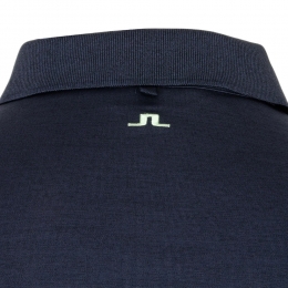 ◆당일◆24SS 투어 테크 자수 로고 카라 롱슬리브 네이비멜란지 GMJT09165 6881