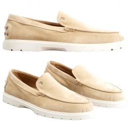 ◆당일◆25FW T 로고 슬립온 로퍼 베이지 XXM59K00040 M8W C606