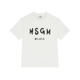 ◆키즈◆여성 저지 티셔츠 화이트 S6MSJUTH001 001