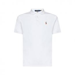 ◆당일◆26SS 포니 자수 커스텀 슬림핏 카라 티셔츠 화이트 710713130 003