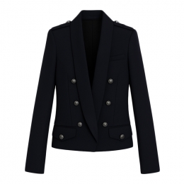 ◆14주년◆견장 슬림핏 더블자켓 네이비 S4HT729 C271