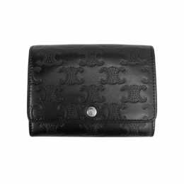 ◆당일◆26SS 트리오페 엠보스드 카드지갑 블랙 10M243 FQD 38SI