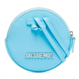 ◆당일◆25FW 메탈 로고 라운드 미니 크로스백 스카이블루 213SL01 213 307330