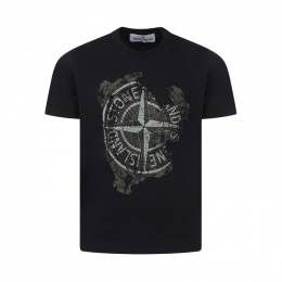 ◆키즈◆키즈 빈티지 프린팅 티셔츠 블랙 K1S16 2100010 S0128 V0029