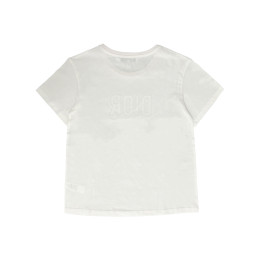 여성 로고 티셔츠 아이보리 6SBM13TEEK 013