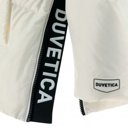 ◆당일◆25FW 칼리아 CALLIA 로고 패치 후드 패딩 자켓 화이트 VDDJ95936K0001 WHS