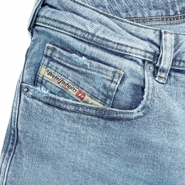 ◆당일◆26SS 2007 ZATINY 슬림핏 로우웨이스트 부츠컷 L32 데님팬츠 블루 A17055 0DBDV 01