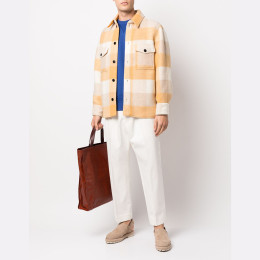 ◆당일◆22SS 베스테 케르본 VESTE KERVON 체크 자켓 허니 VE1623 22P004H 10HY