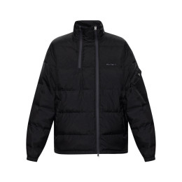◆14주년◆더블 지퍼 로고 패딩 자켓 블랙 B90271 900