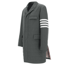 ◆당일◆24FW 사선 완장 패딩 코트 메드그레이 MOD066X 07259 035
