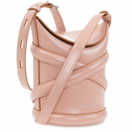 ◆당일◆24SS 로고 커브 버킷백 로즈골드 656467 1YB42 6611