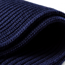 ◆당일◆23FW 골지 울 머플러 로얄 블루 SCARF ROYAL BLUE
